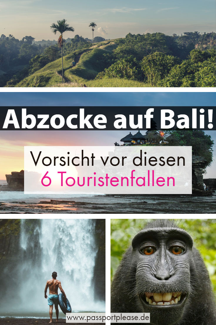 Bali-Touristenfallen-Pin