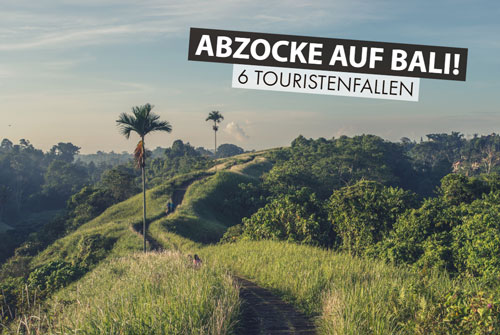 Bali-Touristenfallen